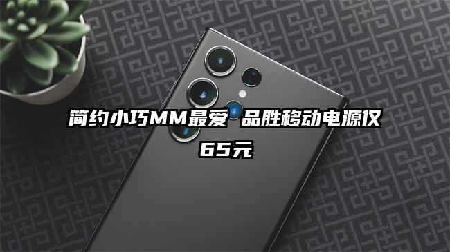 简约小巧MM最爱 品胜移动电源仅65元