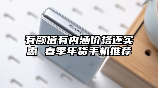 有颜值有内涵价格还实惠 春季年货手机推荐