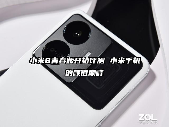 小米8青春版开箱评测 小米手机的颜值巅峰