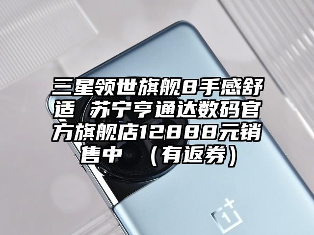 三星领世旗舰8手感舒适 苏宁亨通达数码官方旗舰店12888元销售中 (有返券)
