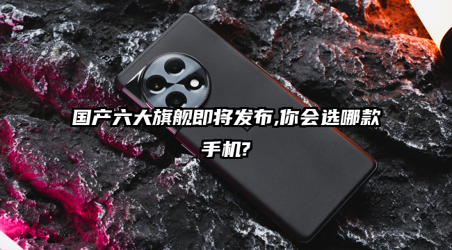 国产六大旗舰即将发布,你会选哪款手机?