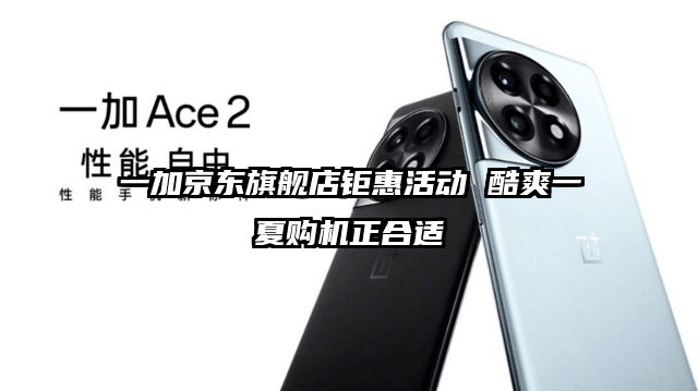 一加京东旗舰店钜惠活动 酷爽一夏购机正合适
