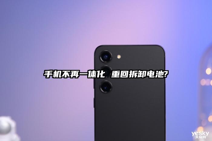 手机不再一体化 重回拆卸电池?