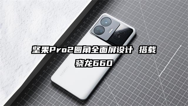 坚果Pro2圆角全面屏设计 搭载骁龙660