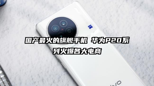 国产最火的旗舰手机 华为P20系列火爆各大电商
