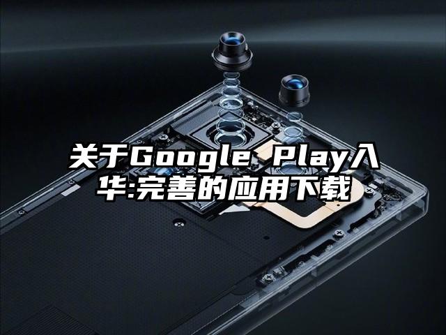 关于Google Play入华:完善的应用下载