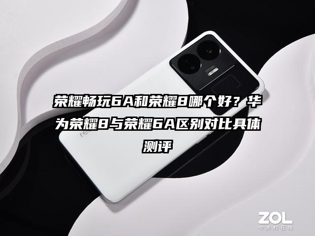 荣耀畅玩6A和荣耀8哪个好？华为荣耀8与荣耀6A区别对比具体测评