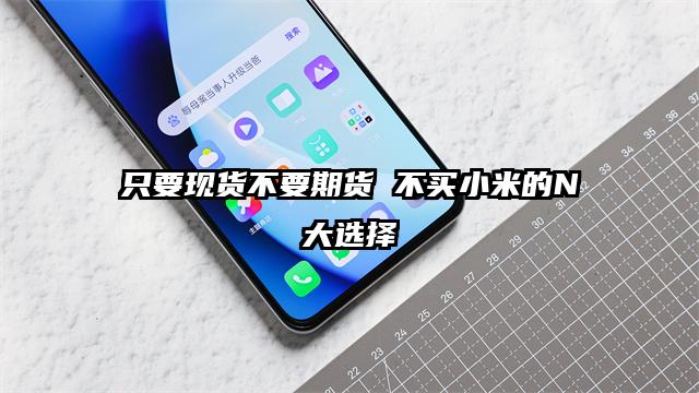 只要现货不要期货 不买小米的N大选择