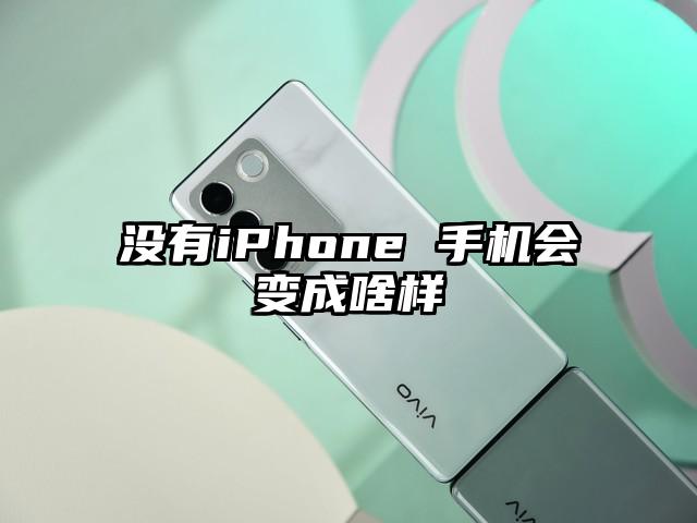 没有iPhone 手机会变成啥样