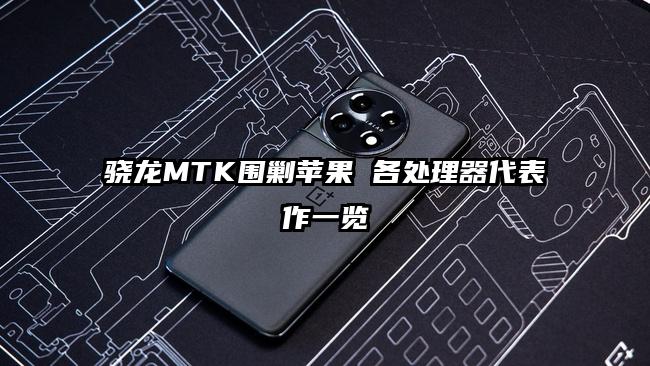 骁龙MTK围剿苹果 各处理器代表作一览