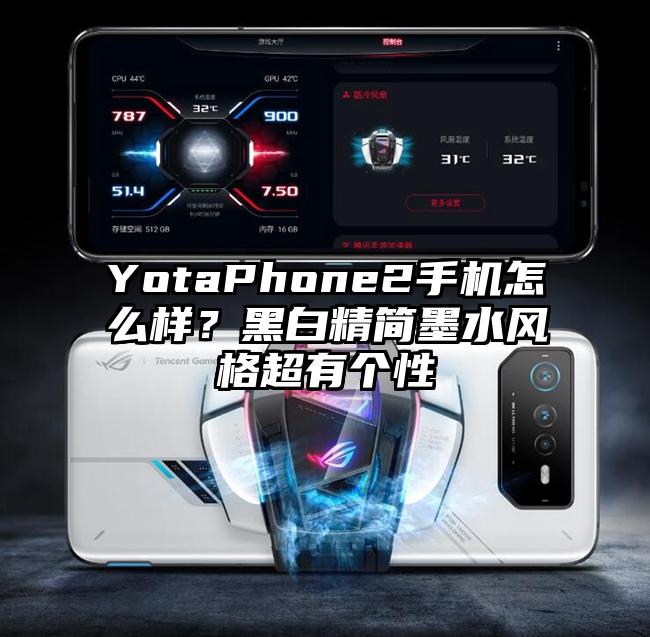 YotaPhone2手机怎么样？黑白精简墨水风格超有个性