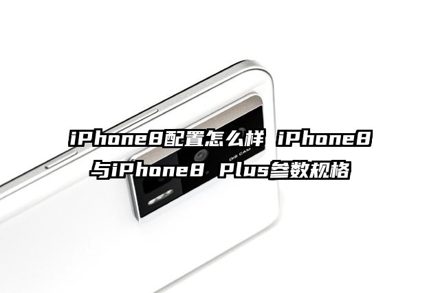 iPhone8配置怎么样 iPhone8与iPhone8 Plus参数规格