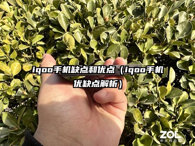 iqoo手机缺点和优点（iqoo手机优缺点解析）