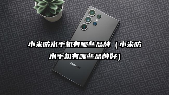 小米防水手机有哪些品牌（小米防水手机有哪些品牌好）