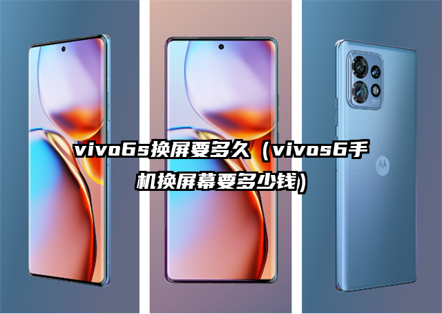 vivo6s换屏要多久（vivos6手机换屏幕要多少钱）