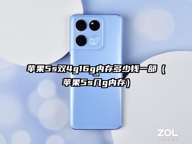 苹果5s双4g16g内存多少钱一部（苹果5s几g内存）