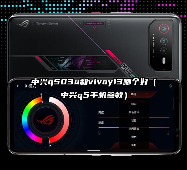 中兴q503u和vivoy13哪个好（中兴q5手机参数）