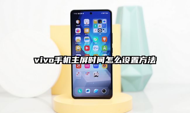 vivo手机主屏时间怎么设置方法