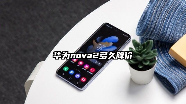 华为nova2多久降价