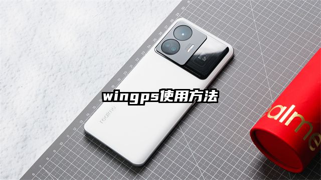 wingps使用方法