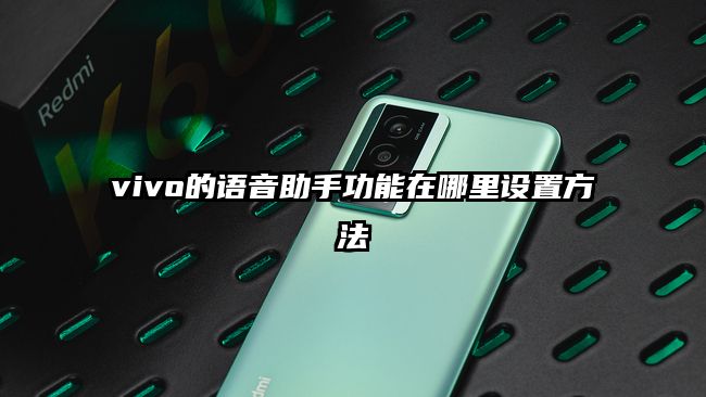 vivo的语音助手功能在哪里设置方法