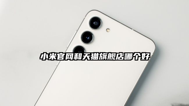 小米官网和天猫旗舰店哪个好