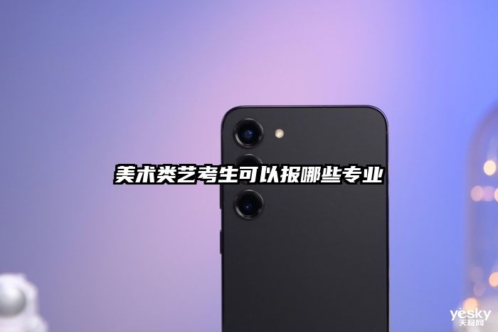 美术类艺考生可以报哪些专业