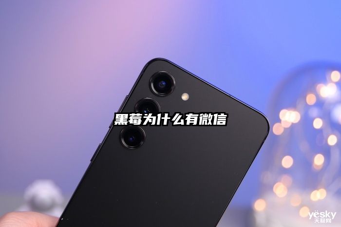 黑莓为什么有微信