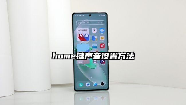 home键声音设置方法