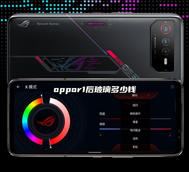 oppor1后玻璃多少钱