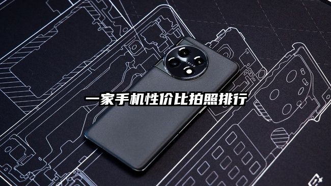 一家手机性价比拍照排行