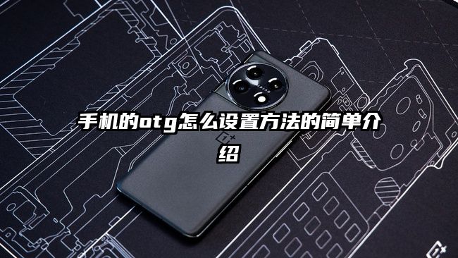 手机的otg怎么设置方法的简单介绍