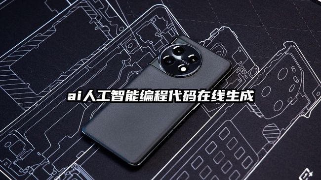 ai人工智能编程代码在线生成