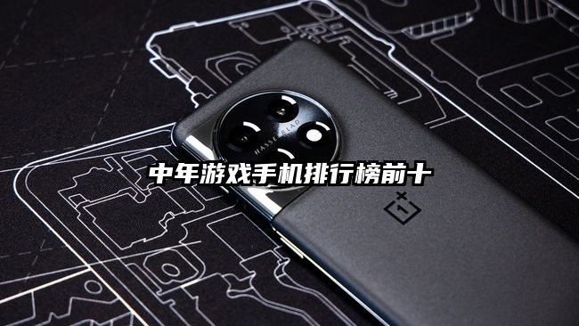 中年游戏手机排行榜前十