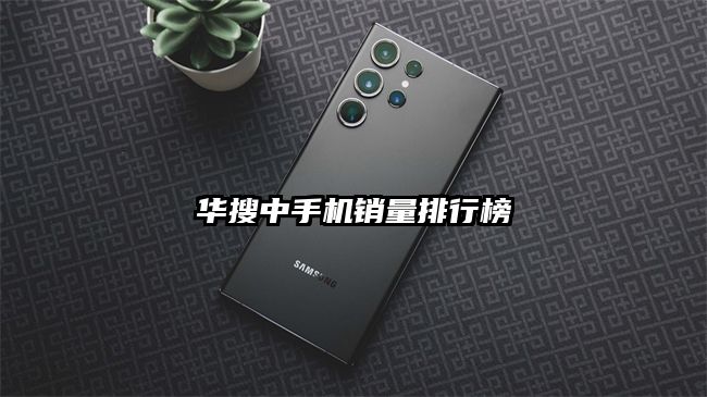 华搜中手机销量排行榜