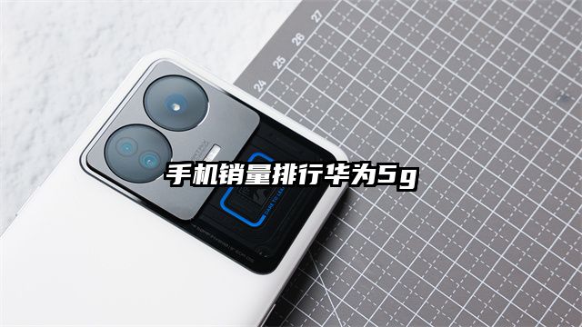 手机销量排行华为5g
