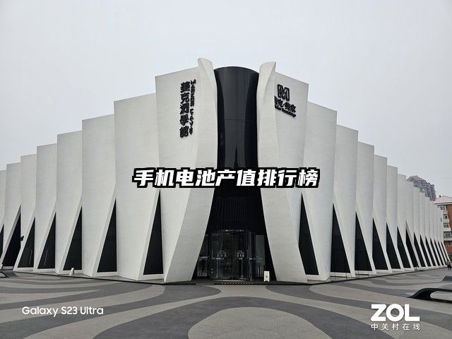 手机电池产值排行榜