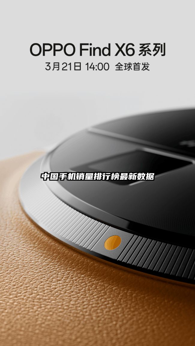 中国手机销量排行榜最新数据