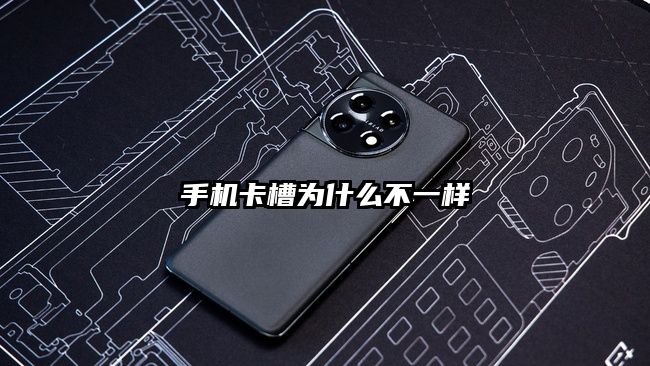 手机卡槽为什么不一样